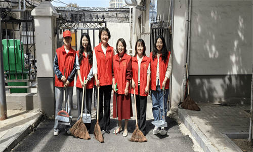 平顶山市第四十三中学持续开展 “一校一庭院”志愿服务奉献社会