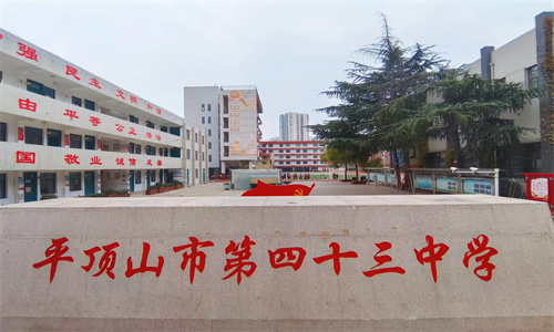 匠心耕耘六十余载，阳光润心满园芬芳 ——平顶山市第四十三中学风采
